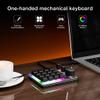 16 Key USB Mini Programmable Keypad with 3 Knobs Hotswap Mechanical Keyboard view 4