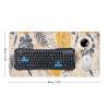 Boho Palm Leaves Large Gaming Mouse Pad 12x24 Inch Extended Desk Mat, Non-Slip Rubber Base Keyboard & Mouse Pad, Waterproof Computer Desk Pad for Office Home Gamer Desk Accessories view 2