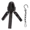 Camping Tripod Tent Support, Aluminum Alloy A Shaped Tent Pole, Stable Triangular Support Structure with Adjustable Nuts, Smooth Rounded Top Design for Pyramid Tents and Camping Li view 1