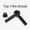 Camping Tripod Tent Support, Aluminum Alloy A Shaped Tent Pole, Stable Triangular Support Structure with Adjustable Nuts, Smooth Rounded Top Design for Pyramid Tents and Camping Li view 2