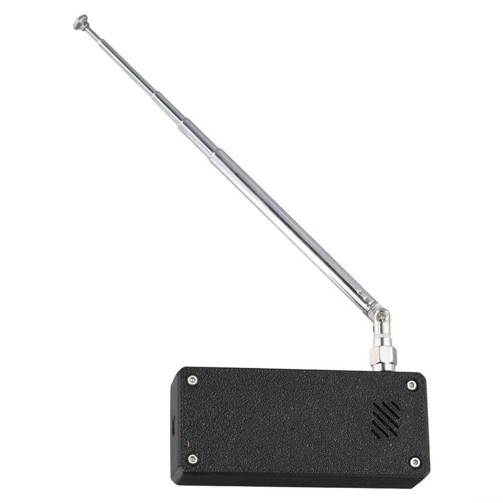 Minhe Efficient SI4732 Pocket Sized Radio Equipped With Telescopic Antenna And Loop Antenna Options For Superior Reception(Black-Pull Rod)