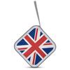 BTCOWZRV British Flag CD Case Hard Plastic 40 Capacity DVD Case Holders Wallet Portable Zipper CD Case DVD Storage Binder Disc Storage Organizer for Car Home Office Travel view 3