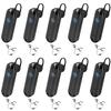 CBCBTWO N1S MAX Mini Walkie Talkies 10 Pack with Earpiece,Rechargeable Long Range Two Way Radio,Wearable Small Walkie Talkie for Adults,for Healthcare Hospital Nursing Home Restaurant Church Shop view 1