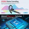 Bluetooth Headsets, Wireless Bluetooth 5.4 Earbuds with 100Hrs Playtime, Dual Noise Cancellation Wireless Earpieces, Built-in Mic & Mute Button and 500mAh Hands-Free Charging Case for Business/Driving view 4