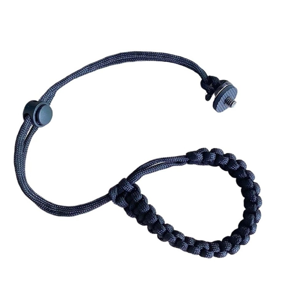 Compatible for Action Camera Wrist Strap Anti-Lost Weave Rope with 1/4 Screw for Hand Grip Selfie Stick