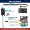 Dash Camera for Cars with 32G Card Super Night Vision Plus 11.5ft Acc Hardwire Kit for Dash Camera Type C 3-Lead Hard Wire Kit view 3
