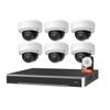 8CH NVR Security Camera System, 6pcs S-2C2143G2-I 4MP PoE IP Cameras Outdoor, 2.8MM Lens 3-Axis, WDR, IP67, IK10, H.265+ with 4K 8CH NVR Pre-Installed 2TB HDD for 24-7 Recording, Cable not Included view 1