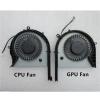 1pcs Laptop CPU GPU Cooling Fan for GL503GE GL703GE FKLJ 0.7A DFS2013121A0T FKLH 1A DFS593512MN0T 12V(CPU Fan) view 2