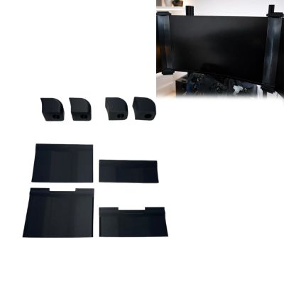 Adapter for ASUS ROG Bezel 32 Inch Monitor, Curved & Flat Screen Extension Brackets, Multi-Monitor Alignment Kit, Gaming Display Enhancement (Curved Surface)