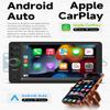 7 Inch AHD GPS Sat NAV Navigation Navigator Canbus Car Radio Player Stereo RDS/FM DIN SWC with Wireless CarPlay Android + Reversing Camera Parking System Compatible with Hummer H2 2004-2008 with view 3