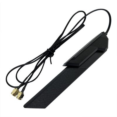 HSSDTECH New Interface 2.4/5/6GHz Tri Band WiFi 7 Gaming Motherboard Antenna Cable Replacement for Asus Prime B860M-A WiFi-CSM for Asus WiFi 7 Antenna Bluetooth 5.4,Magnetic Base