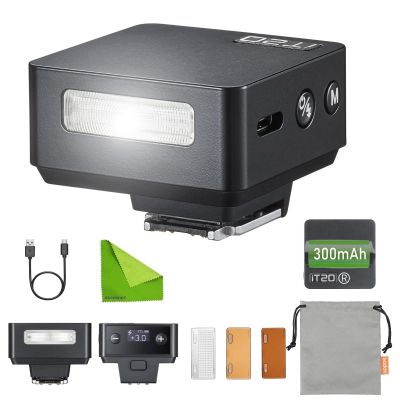 Godox iT20 R iT20R GODOX TTL Auto Mini Flash for Ricoh, TTL/Manual Modes, Magnetic Color Filters, 1.5s Recycle, Hot Shoe Triggering for Ricoh GR III