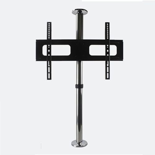 32-65 Inch TV Stand - Full Motion LCD TV Bracket with 360 Rotation, Adjustable Floor Mount, Swivel & Tilt for Optimal Viewing - Modern Divider Cabinet