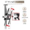 32-65 Inch TV Stand - Full Motion LCD TV Bracket with 360 Rotation, Adjustable Floor Mount, Swivel & Tilt for Optimal Viewing - Modern Divider Cabinet view 4