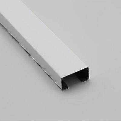 Metal Cable Condenser Self-Adhesive Wire Cords Hider Stainless Steel Management Raceway Of Cables Metal Cable Covers For Wires Wall Cable Management Channel For Floor Cable Cover(White,4x2in)