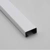 Metal Cable Condenser Self-Adhesive Wire Cords Hider Stainless Steel Management Raceway Of Cables Metal Cable Covers For Wires Wall Cable Management Channel For Floor Cable Cover(White,4x2in) view 1