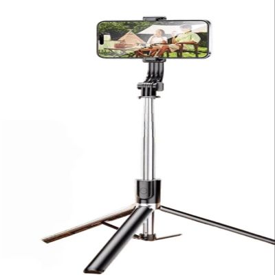 Mobile Selfie Stick Tripod, Handheld Foldable Bluetooth Remote Control Selfie Stick, Portable extendable Selfie Stick