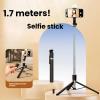 Mobile Selfie Stick Tripod, Handheld Foldable Bluetooth Remote Control Selfie Stick, Portable extendable Selfie Stick view 3