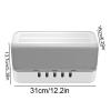 Cable Organizer Box | Cord Management Container - Desktop Cable Organizer - for Desktop TV Router Computer Kitchen Home Office Dormitory Apartment view 4