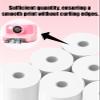 5 Rolls Kids Instant Camera Print Refill Paper for Gofunly H3,UYRUREL Eco-friendly Thermal Printing Paper for Children's Camera,Instant Printing Without Jams. view 2