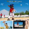4K 64MP Digital Camera with18X Zoom for Photography, 3" 180Flip Screen Compact Travel Camera Camera with 32GB Card & 2 Batteries view 2