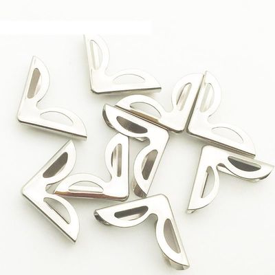 100Pcs Book Corner Protectors, Vintage Book Corner Covers Decorative Paperback Book Edge Protector for Scrapbooking, Photo Albums(Silver 100PCS)