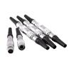 1set Gold-Plated Copper YC8-2 3 4 5 6 7 Core Docking Mobile Connector 2P 3P 4P 5P 6P 7Pin Dock Female Socket(YC8-4 core Docking) view 2