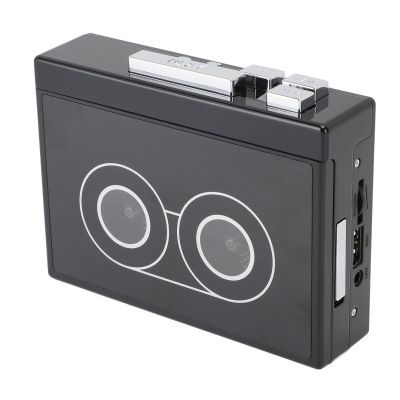 Luocute Portable Cassette Player, 5.0 MP3 Converter with Auto Reverse and USB Recording, for Vintage Music Enthusiasts and Tape Digitizing (A)