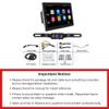 10 inch Car Stereo for Ford F-150 F150 2004-2008 Upgrade Rotated 2+32G Head Unit for 04-08 F150 Radio Touch Screen with Carplay Android Auto GPS Navi EQ Bluetooth WiFi FM RDS DSP SWC Backup Camera view 2