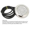 Kadimendium LED Underwater Light Surface Mount IP68 for Yacht Boat Transom Fishing (RGB) view 4