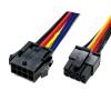 Small 5557/5559 connectors 2/4/6/8/10/12/14/16p Aerial Docking Terminal Connection Wire 15cm Electronic Harness(8p line,5 Sets) view 1