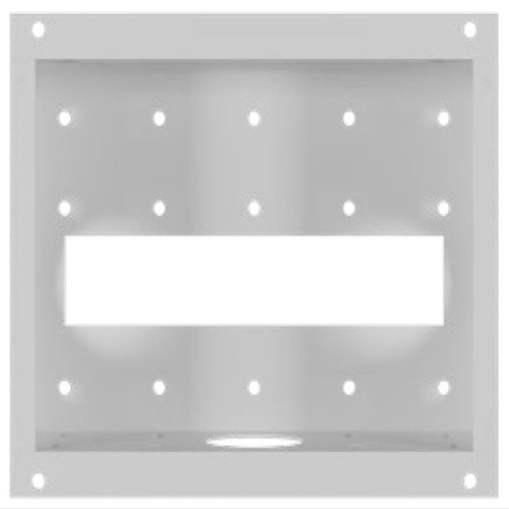 AVTEQ TC8-WMP in-Wall Mount, Gloss White Finish for use with Poly TC8 Touch Controller, Wall Box with Finishing Cover  Hardware Included, Wall Box Dimensions 6.06" H X 9.5" W X 3" D