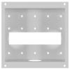 AVTEQ TC8-WMP in-Wall Mount, Gloss White Finish for use with Poly TC8 Touch Controller, Wall Box with Finishing Cover  Hardware Included, Wall Box Dimensions 6.06" H X 9.5" W X 3" D view 1