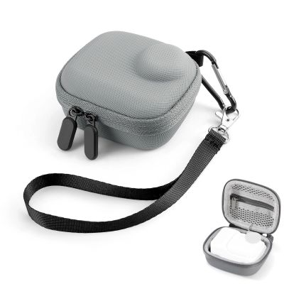 Fabater Mini Carrying Case for 360 Vlogging Action Camera, Travel Hard Shell Cover, Camera Lens Protection and Accessories Storage Protective Bag