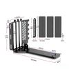 AoQhir PCIe x16 Vertical GPU Mount Bracket 3-Slot 90 Degree Graphics Card Case Support PCIe 4.0 for ATX MATX EATX Chassis (Black) view 2