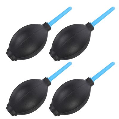 GALPADA 4Pcs Camera Dust Cleaner Blower Air Compressed Equipment with Squeeze Ball Pump for DSLR Sensor Lens Filter Cleaning, Portable Dust Removal Tool for Photographers