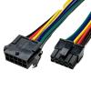 Small 5557/5559 connectors 2/4/6/8/10/12/14/16p Aerial Docking Terminal Connection Wire 15cm Electronic Harness(10p line,5 Sets) view 1