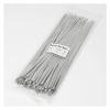 100Pcs 304 Stainless Steel Self-Locking Cable Ties, Multifunctional Coated Metal Zip Ties For Exhaust Wrap & Locking(4.6x600mm) view 3