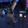 ciciglow Gaming USB Microphone, Recording Mic, 360 Omnidirectional Sound Pickup, Wired Computer Microphone with Stand and Indicator Light for Live Streaming Gaming, Plug and Play view 3