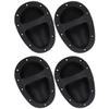 HOMSFOU 4Pcs Plastic Speaker Handles Replacement Speaker Carry Grip for Amplifier ABS Sturdy Side Carrier Handles for Audio Equipment Accessories view 1