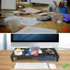 Adjustable Computer Stand Riser, Ergonomic Design with USB 2.0 Hub and Phone Holder Slot for Laptop PC TV Speaker Printer view 2