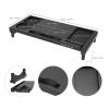 Adjustable Computer Stand Riser, Ergonomic Design with USB 2.0 Hub and Phone Holder Slot for Laptop PC TV Speaker Printer view 4