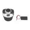Universal Wireless Steering Wheel Control Button with Backlight, 7 User Defined Functions for Car Audio Video Navigation Systems, Cup Shape Remote Control for Safe Multimedia view 1