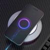 Fockety Speaker with Wireless Charger, 360 Surround Sound and Dynamic Light for Home Office Bedroom, Built in 15W Bass and 5W High Frequency Speaker view 4