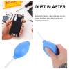 Veemoon 2Pcs Silicone Dust Blower Pump for Camera and Phone Cleaning Oval Air Blower Dust Remover with Short Nozzles for Electronics view 4