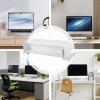 Monitor Stand Riser - White Ergonomic Desk Organizer with Anti Slip Base, Computer Monitor Elevated , Underneath Storage for Home, Office, School, Workplace, PC and Printer Use view 4