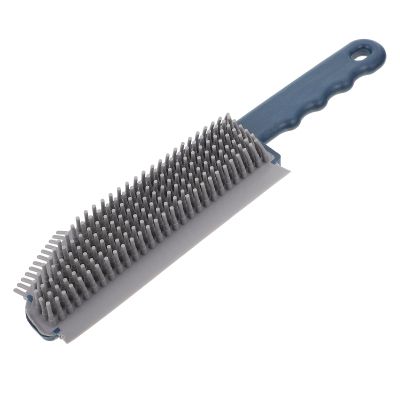 Alipis Multipurpose Kitchen and Window Cleaning Brush Large Ocean Blue Silicone Groove Cleaner for Bathroom and Home Use