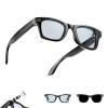 XKSMBG Cyanvue Smart Glasses, Cyanvue AI Smart Glasses, 8mp Camera Glasses with Music & Call Features, Waterproof AI Bluetooth Smart Eyewear with Camera, Anti-Blue Light Eyewear Everyday Wear (Gray) view 1
