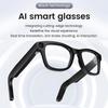 XKSMBG Cyanvue Smart Glasses, Cyanvue AI Smart Glasses, 8mp Camera Glasses with Music & Call Features, Waterproof AI Bluetooth Smart Eyewear with Camera, Anti-Blue Light Eyewear Everyday Wear (Gray) view 2