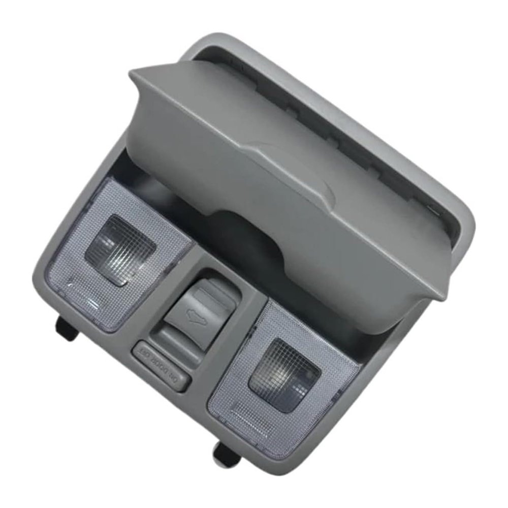 Car Interior Dome Lamp For Hyundai For Elantra MD Front Map Lamp Reading Light With Glass Box Sunroof Switch Glasses Case Lighting Interior Dome(Grey)